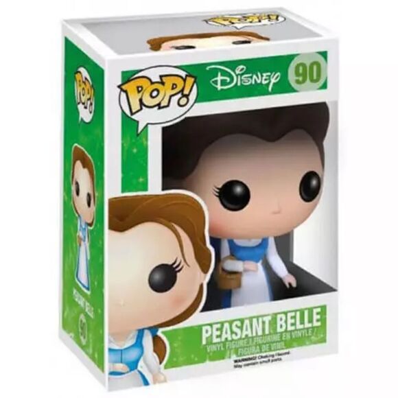 NWB Funko POP! Disney Beauty and The Beast Peasant Belle #90 Vinyl Figure - Picture 3 of 11